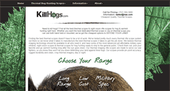 Desktop Screenshot of killhogs.com